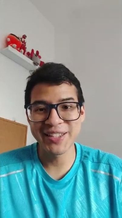 Cena do vídeo de depoimento de Paulo