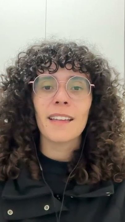 Cena do vídeo de depoimento de Estela