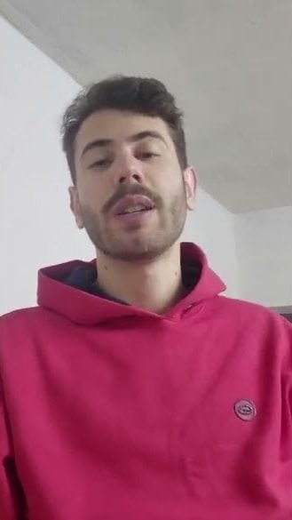 Cena do vídeo de depoimento de Talhes
